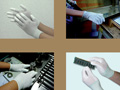 Working antistatic gloves